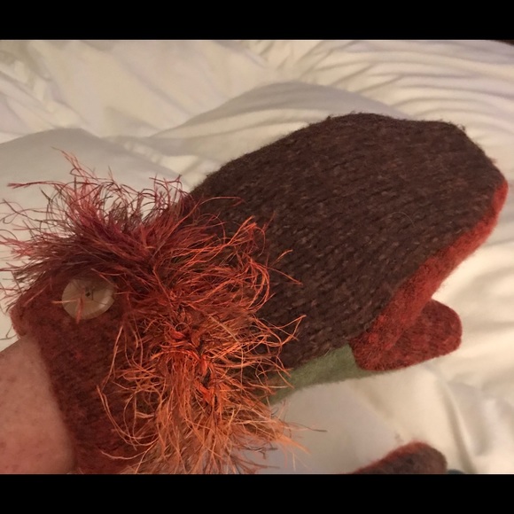Vintage Accessories - Mittens made from vintage wool sweaters.